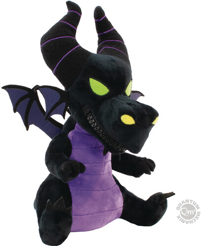 DISNEY MALEFICENT ZIPPER MOUTH PLUSH