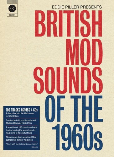 Eddie Piller Presents British Mod Sounds Of The 1960S /  Various [4CD Boxset] [Import]