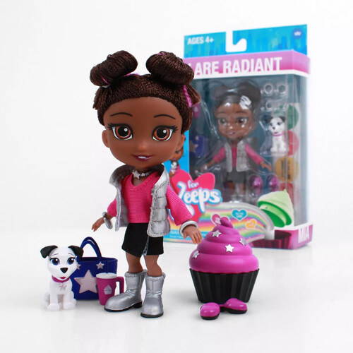 The Loyal Subjects - For Keeps - Mia Girl with Cupcake Keepsake 5" Action Figure