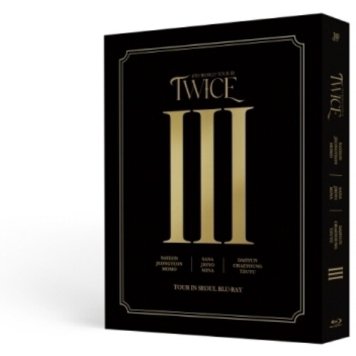 Twice 4th World Tour III in Seoul - incl. 24pg Photobook, Accordion Card, Photo Sticker + Hologram Photocard [Import]