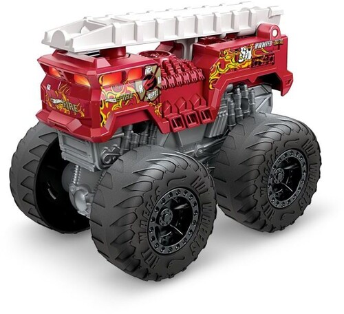 Hot Wheels Monster Truck - Hw Monster Truck 1:43 Light & Sound 5 Alarm (Tcar)