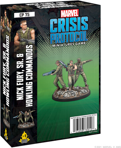 MARVEL CRISIS PROTOCOL NICK FURY SR & HOWLING COMM