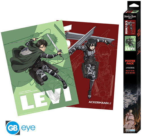 ATTACK ON TITAN - BOXED POSTER SET, SERIES 1