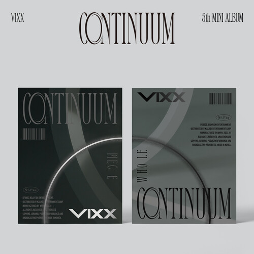 Vixx - Continuum - Random Cover (Post) (Stic) (Pcrd)