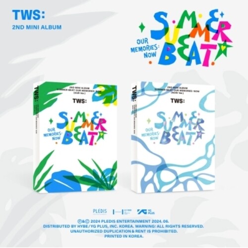 Summer Beat! - Random Cover - incl. 116pg Photobook, Zipper Pouch, Paper Sachet, Message, Sticker Pack, Slide Film, Photocard + Frame