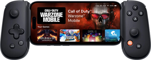 Mobile Gaming Accessory:  Backbone One USB-C - Black:  Compatible with iPhone 15 Series and Android by Backbone