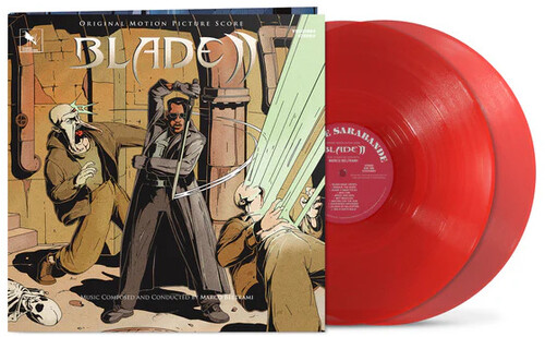 Marco Beltrami - Blade II (Original Soundtrack) - Deluxe Translucent Ruby Colored Vinyl