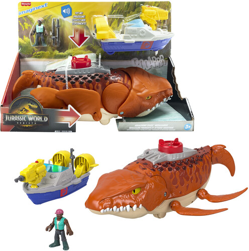 IMAGINEXT JURASSIC WORLD CHASE & CHOMP DINO