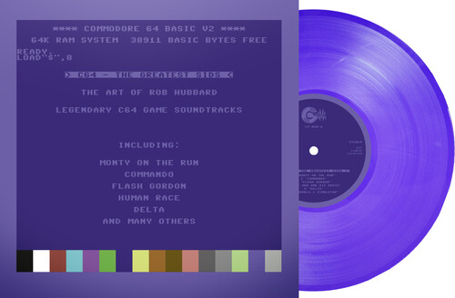 C64 Greatest Sids: The Art Of Rob Hubbard - Limited To 100 Handnumbered Edition (Purple Vinyl)