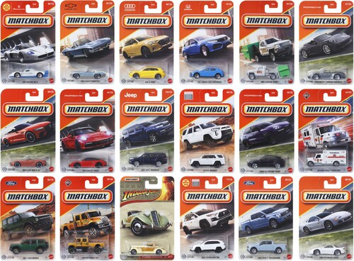 MATCHBOX 1 64 BASIC CAR COLLECTION J ASRT