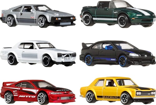 Mattel - Hot Wheels Japanese Multipack