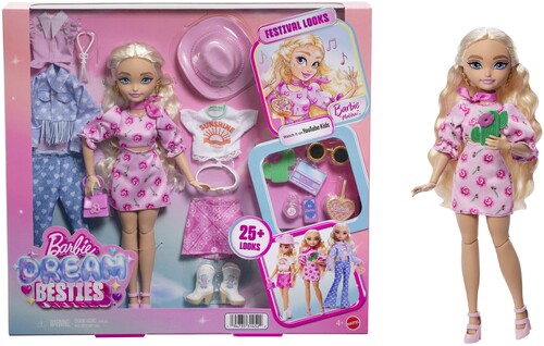 Mattel - Barbie Dream Besties: Festival Looks Western Glam