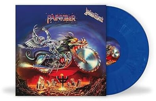 Judas Priest - Painkiller - Nad Blue & Blue White Marble Vinyl