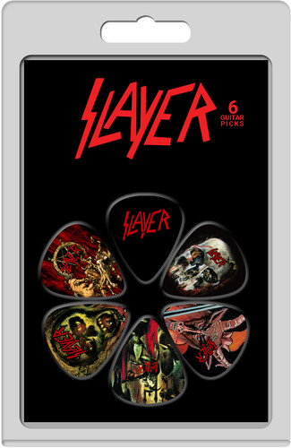 Perri's - Slayer - Albums - Guitar Picks (6 Pack)