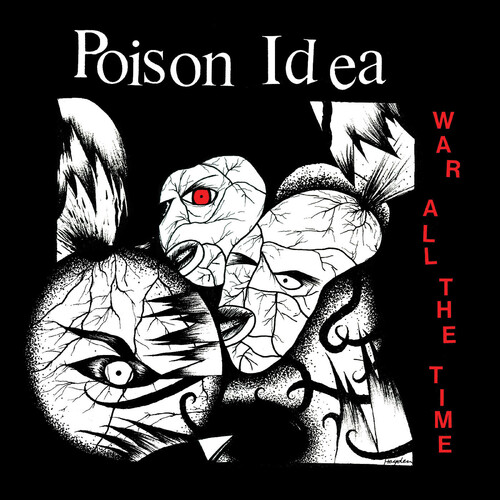 Poison Idea - War All The Time ( Opaque Green Vinyl ) (Vinyl)