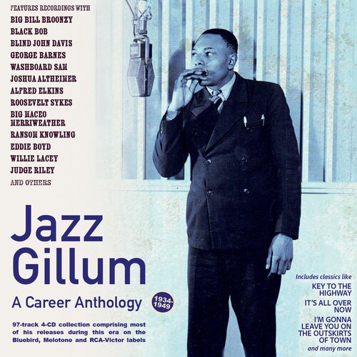 Jazz Gillum - Career Anthology 1934-49 vinyl record cover