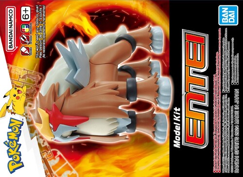 Buy Pokemon - Entei Model Kit at GameFly | GameFly