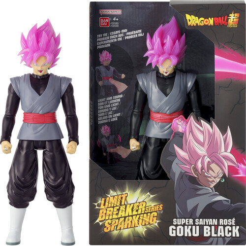 LIMIT BREAKER SPARKING DB SUPER GOKU BLACK 12IN AF