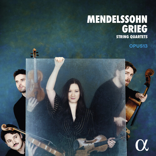 Opus13 - Mendelssohn & Grieg: Str Quartets vinyl record cover