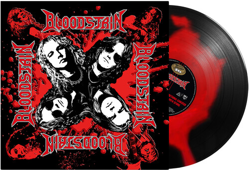 Bloodstain - Bloodstain (Blk) vinyl record cover