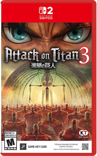 Attack on Titan 3 (Game-Key Card) for Nintendo Switch 2