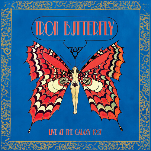 Iron Butterfly - Live At The Galaxy 1967 vinyl record cover