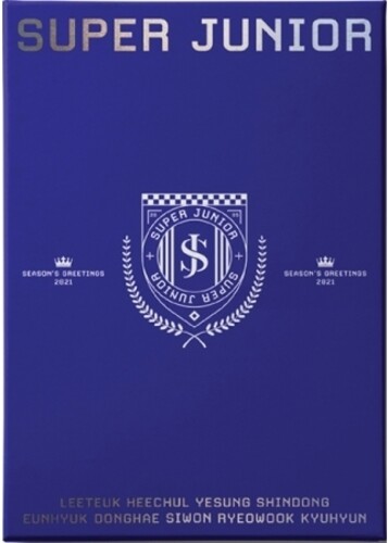 Super Junior - 2021 Season's Greetings (incl. 2021 Desk Calendar, Hard Cover Diary, Frame+Postcard Calendar Set, Folded Poster Calendar Set, St