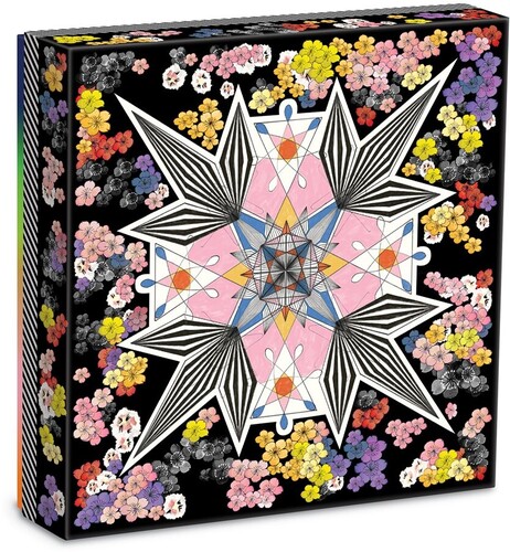 Christian Lacroix - Christian Lacroix Flowers Galaxy Double Sided 500 Piece Jigsaw Puzzle