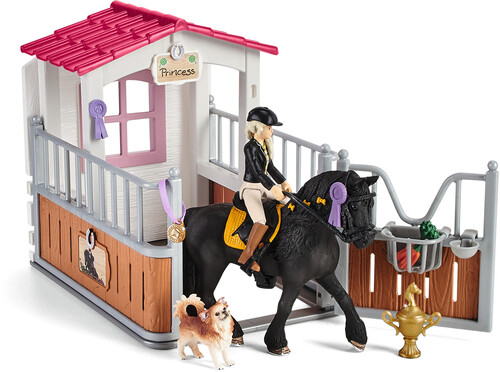 Schleich - Schleich Horse Box With Horse Club Tori & Princess