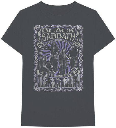 Black Sabbath - Black Sabbath Master Of Reality Black Ss Tee M