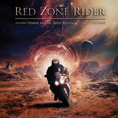 Red Zone Rider - Gold/ red Splatter