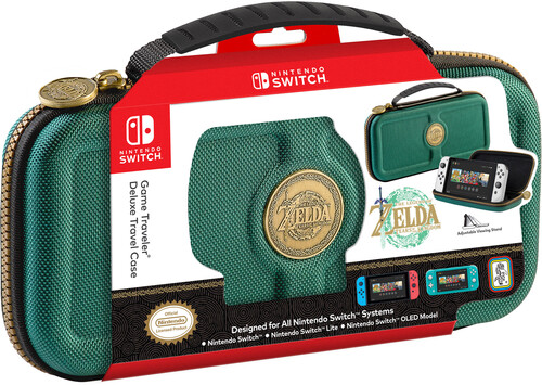 RDS SWI DELUXE TRAVEL CASE ZELDA GREEN