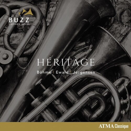 Buzz Brass - Heritage vinyl record cover
