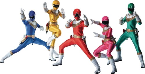 POWER RANGERS ZEO FIGZERO ZEO RANGERS AF SET