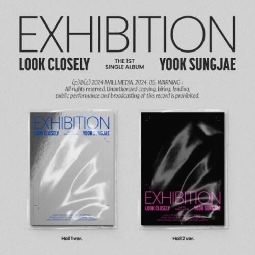 Exhibition : Look Closely - Random Cover - incl. 80pg Photobook, Lyrics Booklet, Postcard Set, Sticker, Film Photo + Photocard