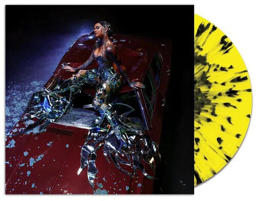 Crash - Black & Yellow Splatter Vinyl