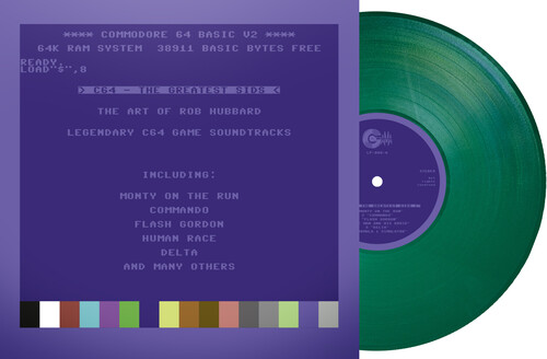 C64 Greatest Sids: The Art Of Rob Hubbard - Limited To 100 Handnumbered Edition (Green Vinyl)