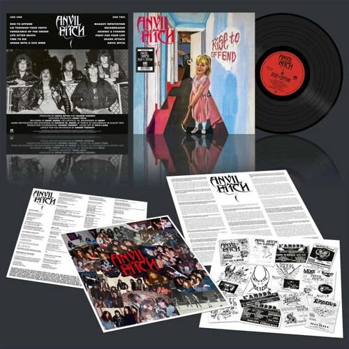 Anvil Bitch - Rise To Offend vinyl record cover