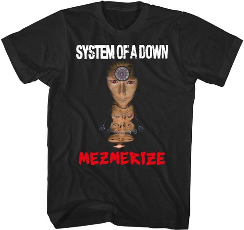 SYSTEM OF A DOWN MEZMERIZE TSHIRT LG 18SOAD054A3