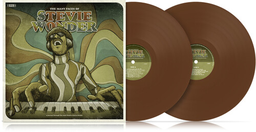 Many Faces Of Stevie Wonder / Various - Brown Vinyl