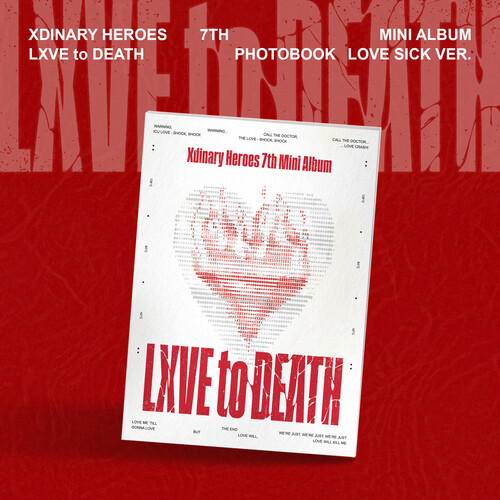 Xdinary Heroes - Lxve To Death vinyl record cover