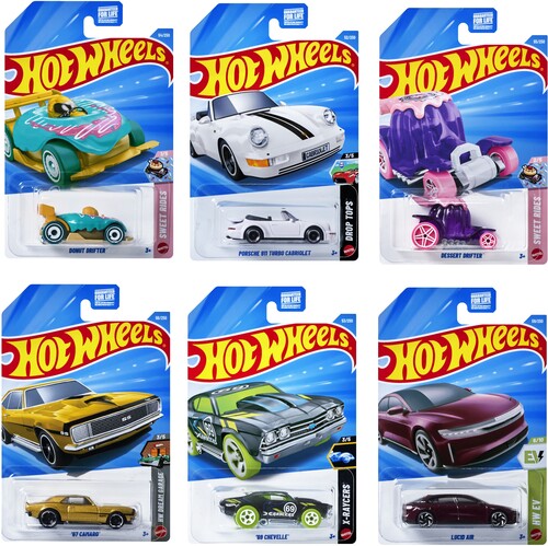 HOT WHEELS 1 64 BASIC CAR 72 PIECE C ASRT