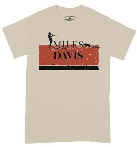 Miles Davis - Classic - Heavy Cotton T-Shirt - Sand Large