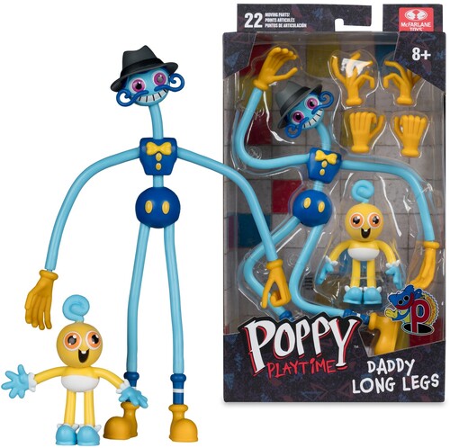 McFarlane Toys - Poppy Playtime - 7"" Daddy Long Legs Action Figure