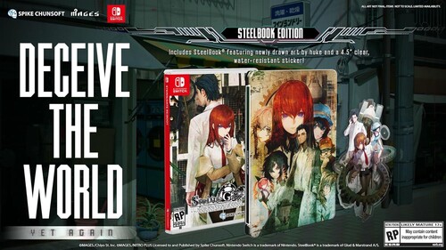 STEINS;GATE RE:BOOT Steelbook Edition for Nintendo Switch