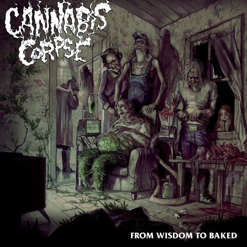 Cannabis Corpse - From Wisdom To Baked [Colored Vinyl] [Limited Edition] (Red)