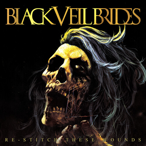Black Veil Brides - Re-Stitch These Wounds [Ultra Clear w/ Neon Yellow & Black Splatter LP]