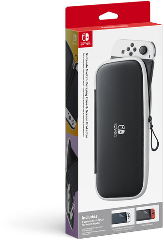 Switch Accessory:  Case - Nintendo Carrying Case and Screen Protector