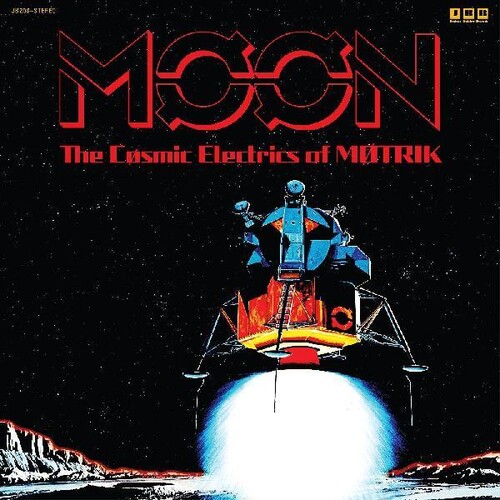 Motrik - Moon: The Cosmic Electrics Of Motrik (Blue) vinyl record cover