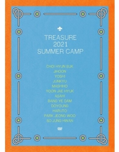 Treasure - Treasure 2021 Summer Camp (NTSC/Region 0) (incl. 152pg Photobook, 132pg Making Of Book, Mouse Pad, Photo Bookmark Set, Accordion